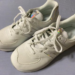 ニューバランス(New Balance)のニューバランス　スニーカー　白(スニーカー)