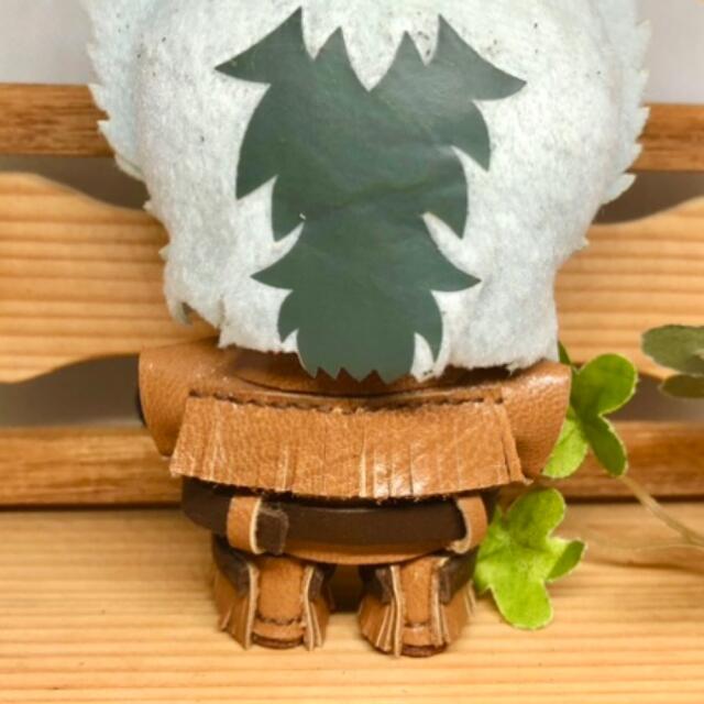 森き　フリンジウエスタン革ジャンブーツセット　miniature set. ハンドメイドのおもちゃ(ミニチュア)の商品写真