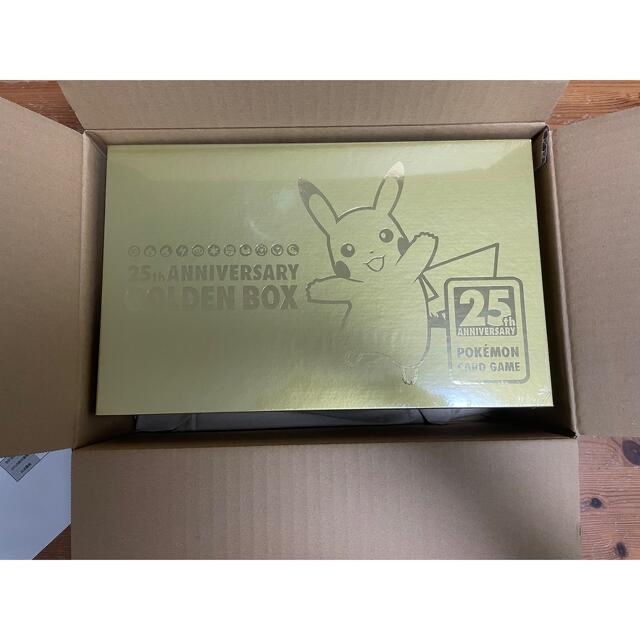 【クーポン明日まで！！】ポケモンカード　25th ゴールデンボックス　新品未開封