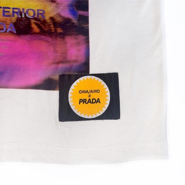 PRADA(プラダ)のPRADA プラダ プリント 半袖 Tシャツ Tee トップス XS 限定 希少 メンズのトップス(Tシャツ/カットソー(半袖/袖なし))の商品写真