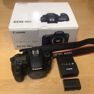 キヤノン(Canon)のひな様専用【美品】エクステンダー付　キヤノン EOS 90D ボディー(1台)(デジタル一眼)