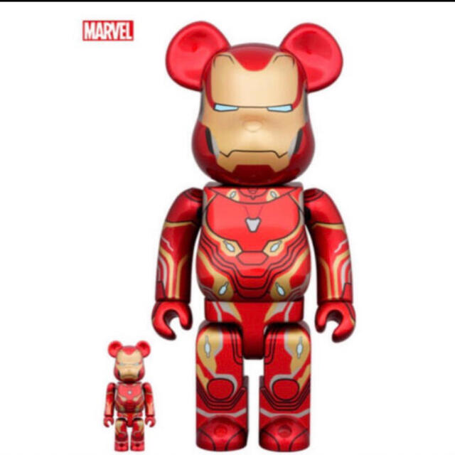 BE@RBRICK IRON MAN MARK 50 100％ & 400％