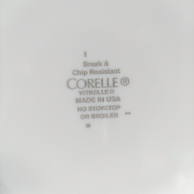 CORELLE(コレール)の" CORELLE "   プレート(2枚セット) インテリア/住まい/日用品のキッチン/食器(食器)の商品写真