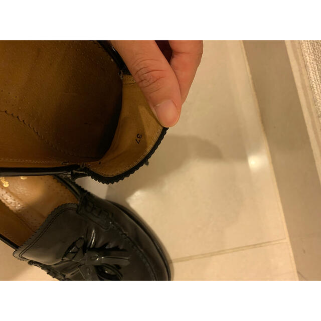 DIEGO BELLINI(ディエゴベリーニ)のディエゴベリーニ　サイズ37（23.5〜24センチ）黒 レディースの靴/シューズ(ローファー/革靴)の商品写真