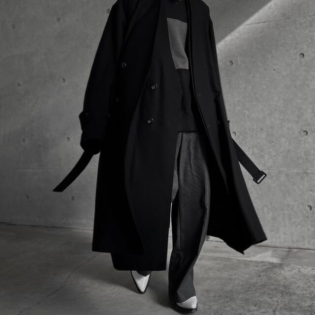 stein OVERSIZED LINEAR NO COLLAR COAT