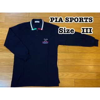 ピアスポーツ(PIA SPORTS)のPIA SPORTS ピアスポーツ ポロシャツ 長袖 メンズ(ポロシャツ)