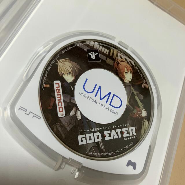 BANDAI NAMCO Entertainment(バンダイナムコエンターテインメント)のGOD EATER（ゴッドイーター） PSP エンタメ/ホビーのゲームソフト/ゲーム機本体(携帯用ゲームソフト)の商品写真