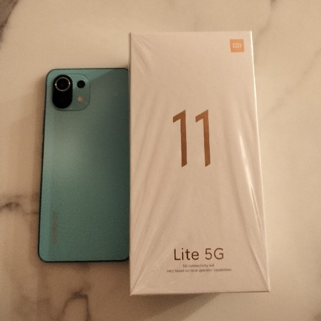 Xiaomi Mi 11 Lite 5G　ミントグリーン