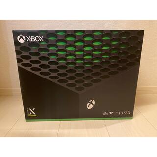 エックスボックス(Xbox)のXbox Series X 本体 ブラック(家庭用ゲーム機本体)