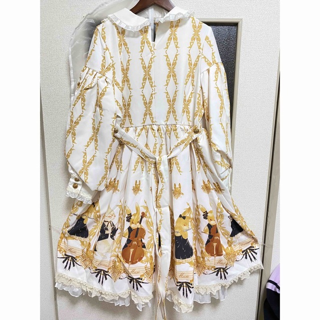うさぎ　ゴスロリ ロリータ lolita 洋服 可愛い 萌え ワンピース レディースのワンピース(ひざ丈ワンピース)の商品写真