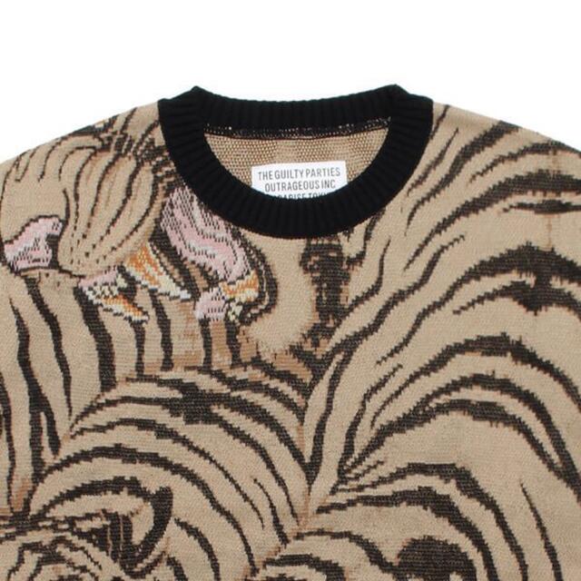 WACKO MARIA TIMLEHI-WM-KN19 ニット 虎 - www.consorziomontecucco.it