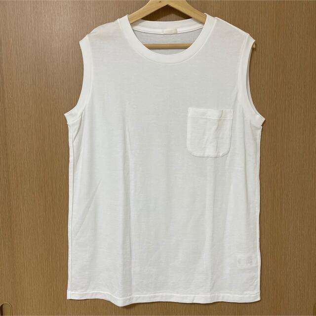 COMOLI(コモリ)の【未使用】COMOLI コモリ　ノースリーブ　サイズ1 レディースのトップス(Tシャツ(半袖/袖なし))の商品写真
