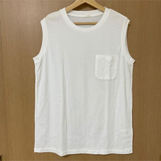 コモリ(COMOLI)の【未使用】COMOLI コモリ　ノースリーブ　サイズ1(Tシャツ(半袖/袖なし))