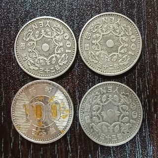 古銭　旧100円硬貨　鳳凰　稲穂(その他)