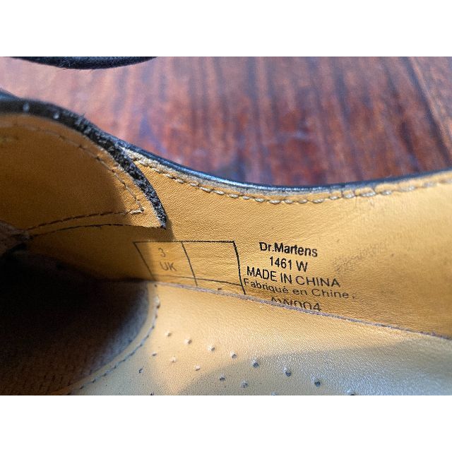 Dr.Martens(ドクターマーチン)のDr.Martens ドクターマーチン 3ホール（リペア品）20 レディースの靴/シューズ(ローファー/革靴)の商品写真