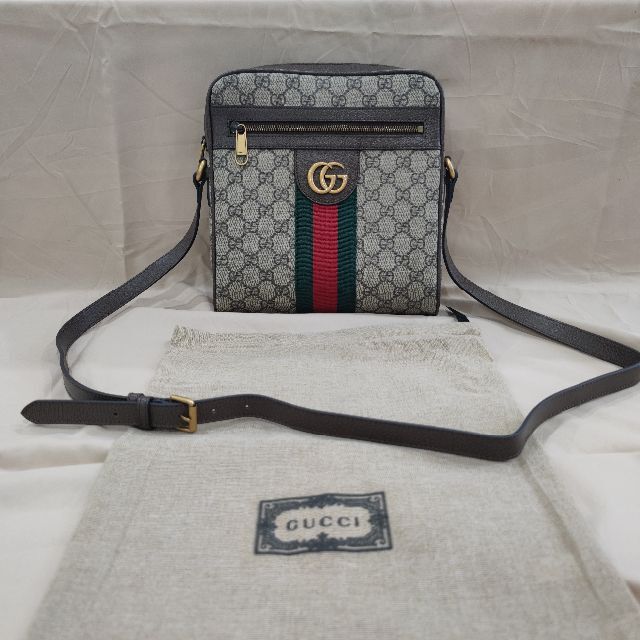 極美品!GUCCI オフィディア GG スモール メッセンジャー バッグ