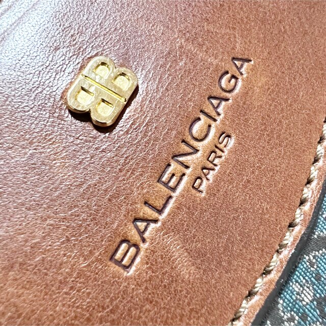 Balenciaga - 超希少☆BALENCIAGA バレンシアガ ペイズリー柄 BBロゴ 