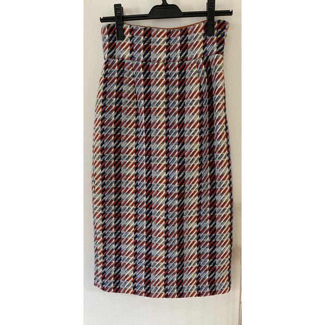deicy(デイシー)のDEICY ロービングチェックタイトスカート　ペンシルスカート レディースのスカート(ロングスカート)の商品写真