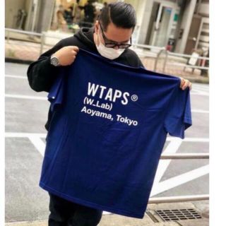 ダブルタップス(W)taps)のwtaps lab 限定 Tee black Lサイズ(Tシャツ/カットソー(半袖/袖なし))