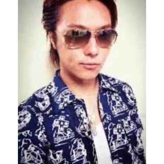 EXILE  TAKAHIRO着用　ROLL オープンカラー　総柄シャツ　S(シャツ)