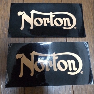 ノートン(Norton)のノートンステッカー　2枚(ステッカー)