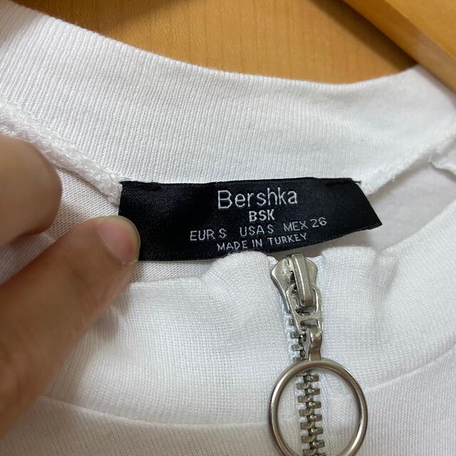 Bershka(ベルシュカ)のBershka ベルシュカ トップス Tシャツ ハーフジップ レディースのトップス(Tシャツ(半袖/袖なし))の商品写真