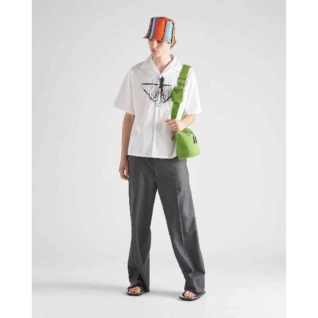 PRADA - 新品 2022ss プラダ タトゥーシャツ xs ホワイト PRADA - 新品 2022ss プラダ タトゥーシャツ xs ホワイト