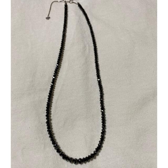 WEB限定】【WEB限定】ブラックダイヤモンド ネックレス K18WG 50ct