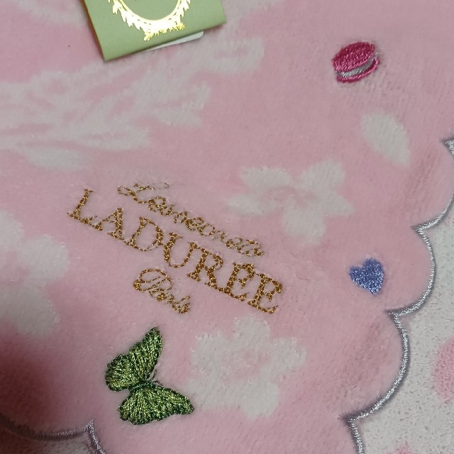 LADUREE(ラデュレ)の値下げ📌ラデュレ☆大判タオルハンカチ💙 レディースのファッション小物(ハンカチ)の商品写真