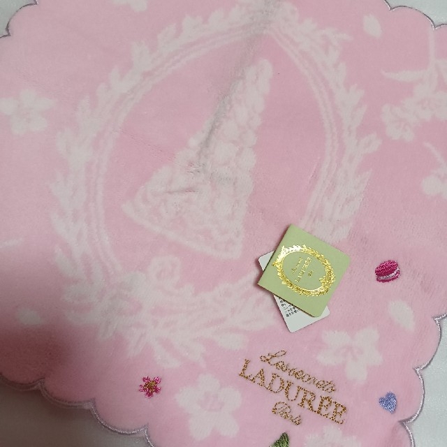 LADUREE(ラデュレ)の値下げ📌ラデュレ☆大判タオルハンカチ💙 レディースのファッション小物(ハンカチ)の商品写真