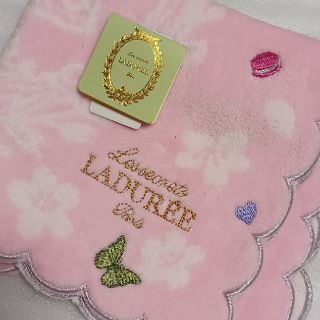 ラデュレ(LADUREE)の値下げ📌ラデュレ☆大判タオルハンカチ💙(ハンカチ)