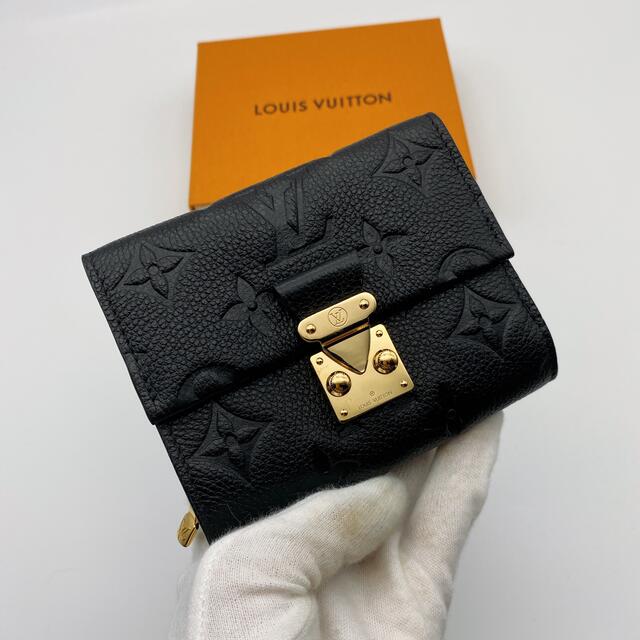 未使用 LOUIS VUITTON  ルイヴィトン ポルトフォイユ・メティス コンパクト モノグラム アンプラント M80880　ノワール　コンパクト財布