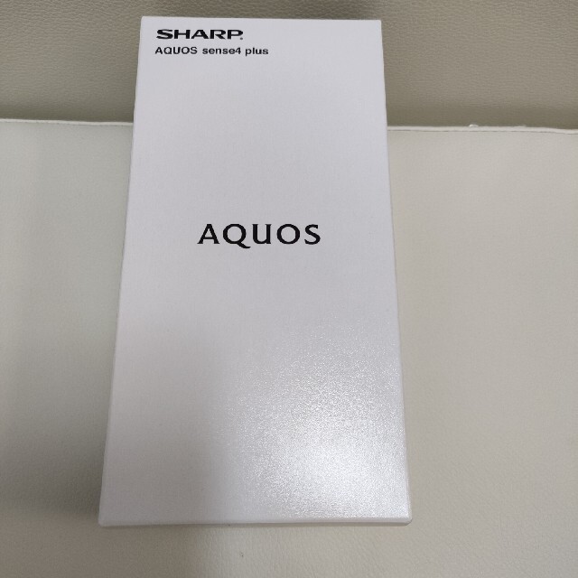 AQUOS sense4 plus ホワイト 新品未使用