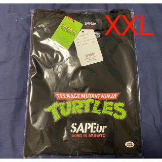 SAPEur サプール ミュータントタートルズ　Tシャツ  XXL(Tシャツ/カットソー(半袖/袖なし))