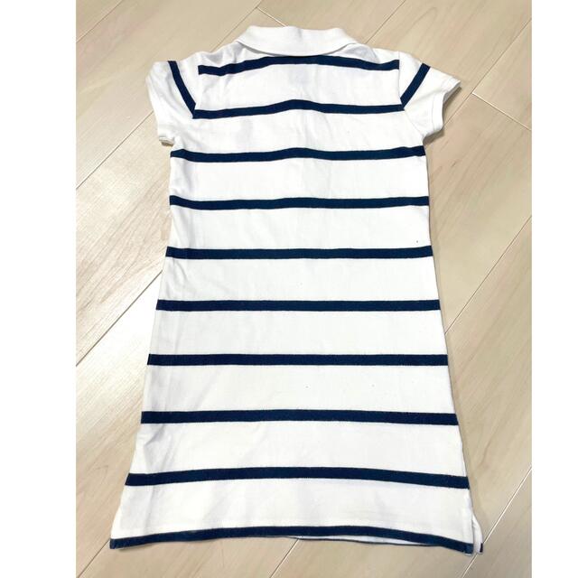 Ralph Lauren(ラルフローレン)のRalph Laurenラルフローレン ワンピース ボーダー キッズ/ベビー/マタニティのキッズ服女の子用(90cm~)(ワンピース)の商品写真