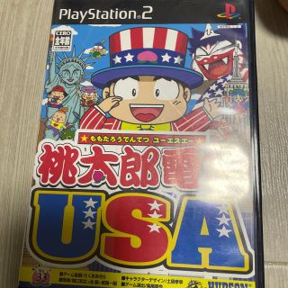 プレイステーション2(PlayStation2)の桃太郎電鉄USA PS2 桃鉄　USA 桃太郎電鉄　ps2 usa 動作確認済み(家庭用ゲームソフト)