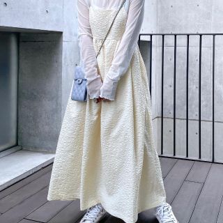 ダブルクローゼット(w closet)の【新品】キャミワンピース(ロングワンピース/マキシワンピース)