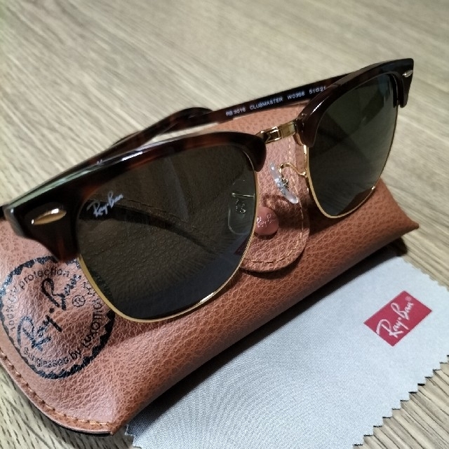 レイバン　Ray Ban　クラブマスター RB3016  美品　サングラス