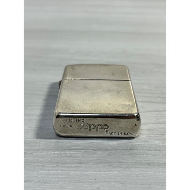 スターリングシルバー zippo Sterling silver ジッポ メンズのファッション小物(タバコグッズ)の商品写真