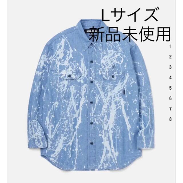 NEIGHBORHOOD(ネイバーフッド)のNEIGHBORHOOD BLEACH CHAMBRAY SH LS . CO メンズのトップス(シャツ)の商品写真