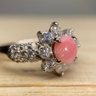 美しい大粒コンクパール 最高級PT900無垢リング 美しい大粒コンクパール 最高級PT900無垢リング