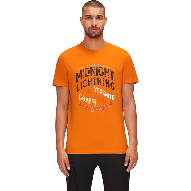 Mammut(マムート)のMAMMUT マムート 半袖Tシャツ マッソーネTシャツ オレンジ メンズM新品 メンズのトップス(Tシャツ/カットソー(半袖/袖なし))の商品写真