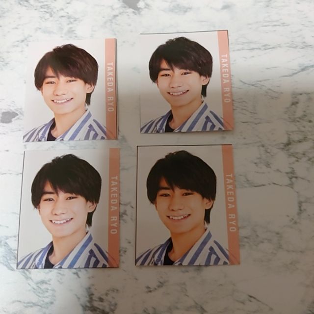 竹田凌 メッセージカード エンタメ/ホビーの雑誌(アート/エンタメ/ホビー)の商品写真