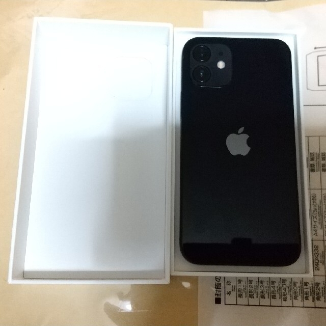 最安値挑戦! iphone12 - iPhone 64GB 明日発送可能 黒色(black