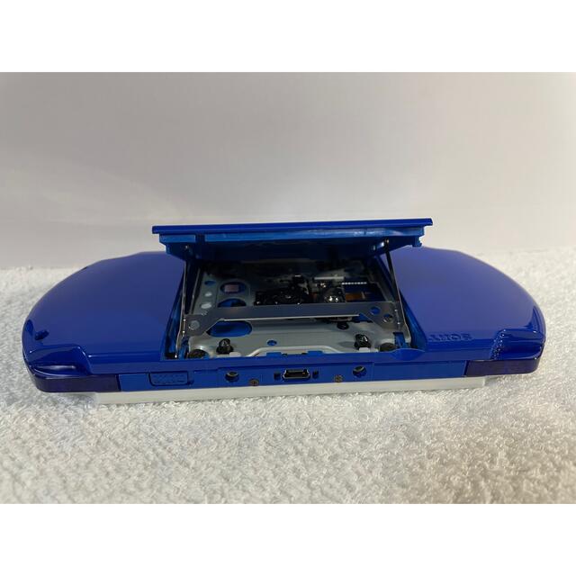 PlayStation Portable(プレイステーションポータブル)の☆良品☆ PSP-3000 (PSPJ-30018) ホワイト/ブルー エンタメ/ホビーのゲームソフト/ゲーム機本体(携帯用ゲーム機本体)の商品写真