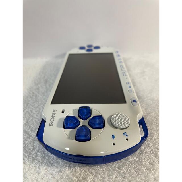 ☆良品☆ PSP-3000 (PSPJ-30018) ホワイト/ブルー 6