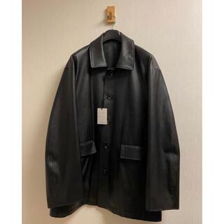 シュタイン(stein)のstein fake leather car jacket (レザージャケット)