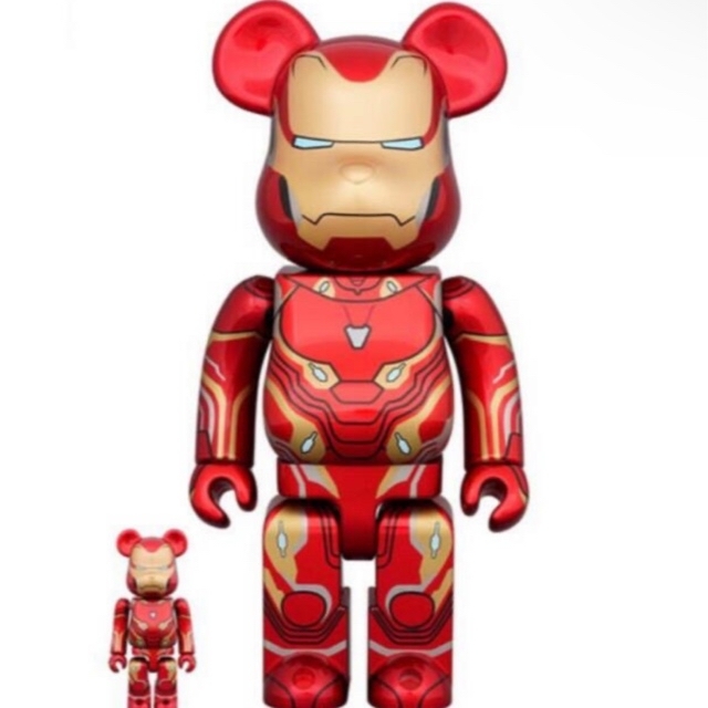 BE@RBRICK IRON MAN MARK 50 100%&400%