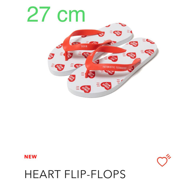 HEART FLIP-FLOPS フロップ