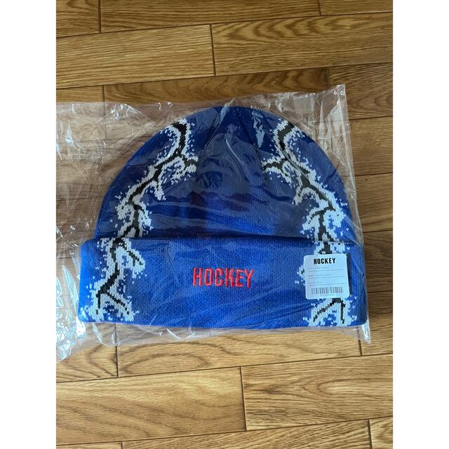 国際ブランド】 値下げ hockey lightning beanie Blue 青 kids-nurie.com